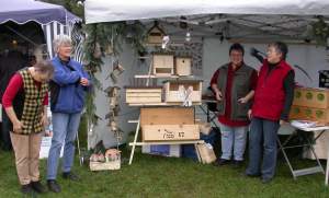 ... unser NABU-Stand auf dem Wintermarkt